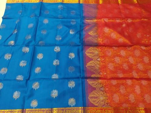 SOFT SILK SAREE WITH BLOUSE